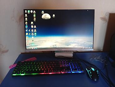 komputer setup: Stolüstü oyun və iş kompüteri komplekt şəklində satılır: sistem bloku — 1