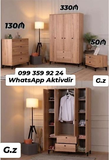 kamod mebel: *Dolab 4 qapılı+Kamod+Tumba* ✔️yeni və sifarişlə *İstehsal Rusiya — 1
