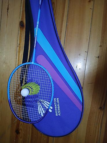 i̇dman cantaları: Badminton dəsti – “Badminton Azerbaijan” brendli - Dəst tərkibi: 1 — 2