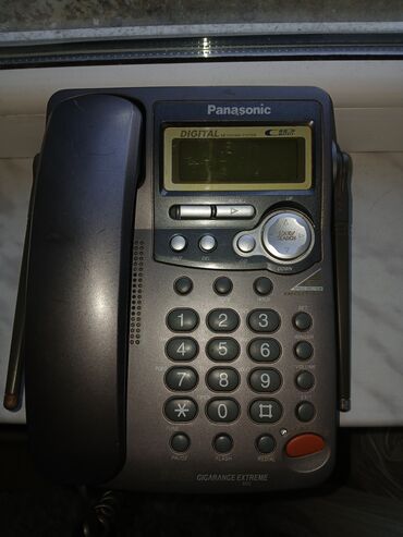 Stasionar telefonlar: Stasionar telefon Panasonic, Simli, İşlənmiş, Ünvandan götürmə