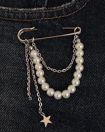 is geyimi: Trend asılqanlı sancaqlar / Əl işi Beaded pins — 5