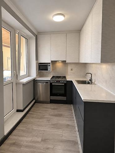 квартира в центре города бишкек: 2 комнаты, 44 м², ул. Московская / Уметалиева Индивидуалка, 3 этаж, Свежий ремонт — 2