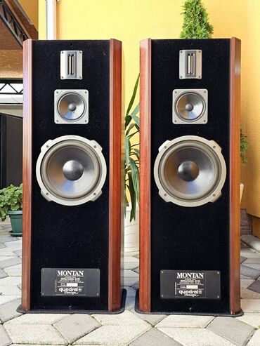 Zvučnici i stereo sistemi: Quadral Phonologue Montan – hi‑fi podnostojeće trostazne zvučne — 1