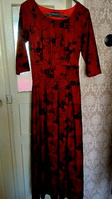 Вечерние платья: Вечернее платье, Пышное, Длинная модель, С рукавами, S — 4