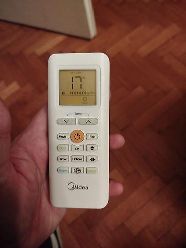 Inverter klime: Daljinski za klimu Midea.
Ispravan na lalafo.rs — 6 Inverter klime: Daljinski za klimu Midea.
Ispravan — 6