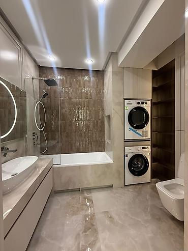 16000: 3 комнаты, 103 м², Асанбай мкр Элитка, 5 этаж, Дизайнерский ремонт — 9
