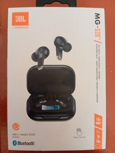 Radio: Yeni Simsiz (Bluetooth) Qulaqcıqlar, JBL, rəng - Qara