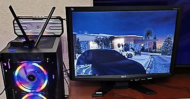 epson aculaser: Монитор, Acer, Б/у, LCD, 21" - 22" — 1