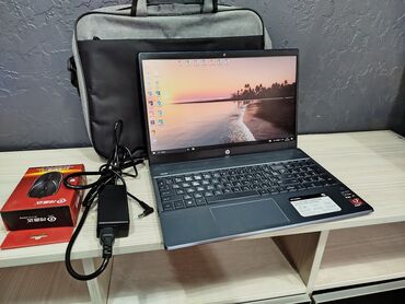 покупка компьютеров: Ноутбук, HP, 16 ГБ ОЗУ, AMD Ryzen 5, 15.6 ", Для работы, учебы, память SSD
