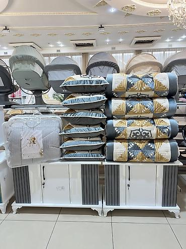 bed sheets: Бизде бардык төшөктөрдүн андан сырткары ЭКО жууркандардын турлорун — 1