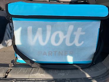 et çeken maşın: Wolt Partner izotermik çatdırılma çantası - Rəng: Wolt mavi - Ölçü — 3