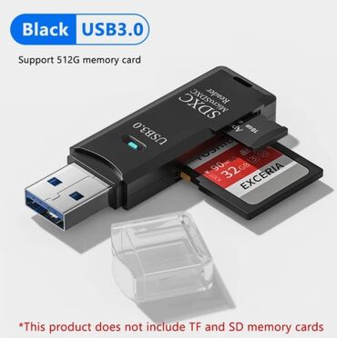 kart reader: USB 3.0 SD və SD_Micro kart oxuyucusu (card reader) təzədir və