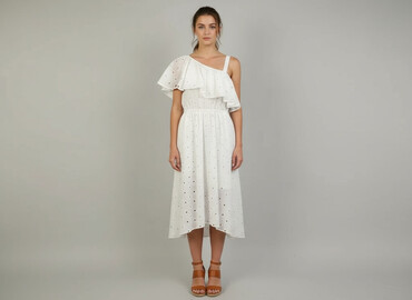 sukienka dla mamy na komunię plus size: Sukienka damska, rozmiar L