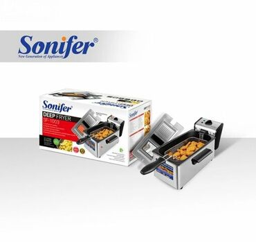 купить растительное масло в бишкеке: Фритюрница Sonifer SF-1003 Фритюрница - аппарат для жарки во фритюре