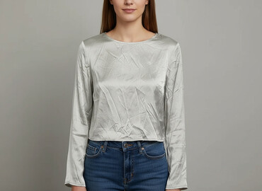zara spodnie jedwabne: Zara, Women`s top, size S