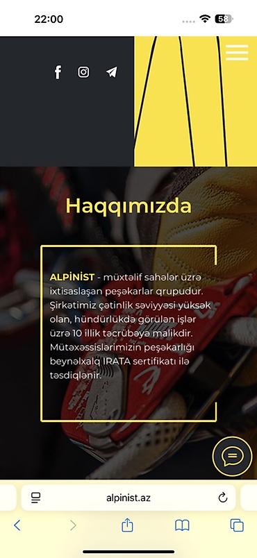 Fasad işləri: Peşəkar sənaye alpinist xidməti – alpinist.az İxtisaslaşma: - Reklam — 3