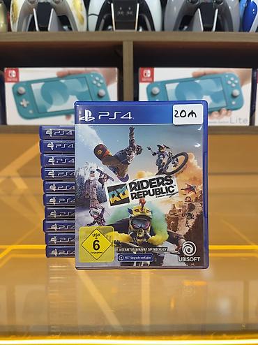 Video oyunlar və konsollar: Riders Republic-PS4 diski Oyun diski tam işlək vəziyyətdədir, heç bir — 1
