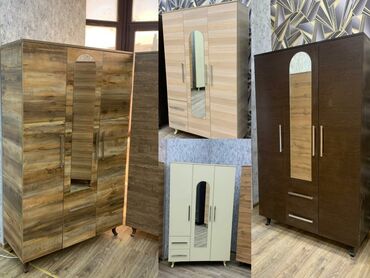 Dolablar: Yeni, Açılan, 3 qapılı Düz dolab, Qarderob, paltar dolabı, Azərbaycan — 4