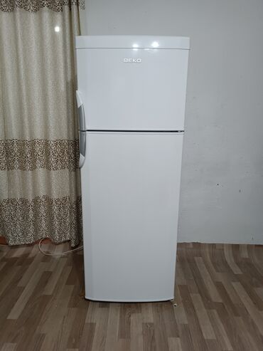 мороженое доставка: Холодильник Beko, Б/у, Двухкамерный, De frost (капельный), 60 * 165 * 60