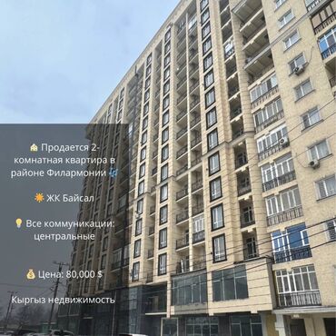 Продажа квартир: 2 комнаты, 66 м², Элитка, 12 этаж, ПСО (под самоотделку)