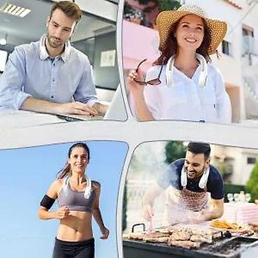 Mini prenosivi ventilatori: USB MINI VENTILATOR ZA VRAT NOV ARCTIC AIR COOLER PRENOSIVI | Cene — 11