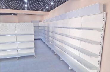 железные стеллажи для магазина: Стеллаж металлический, полка металлическая, стеллаж сборный торговый