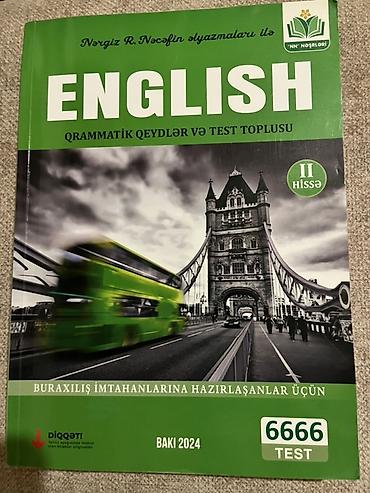 Testlər: Məhsul: “English – Qrammatik Qeydlər və Test Toplusu (II hissə)” — 1