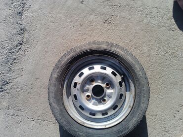 купить багажник на крышу авто в бишкеке: Колеса в сборе 155 / 65 / R 13, Зима, 1 шт, Легковые, Железные, отверстий - 4