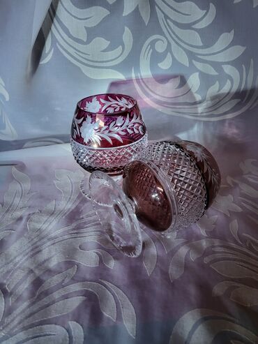 Čaše: Case nove kristal,rucni rad,Ebeling - Reuss. Case za dvoje za — 7