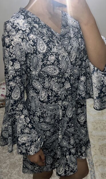футболки блэк стар: Күнүмдүк көйнөк, Жай, Кыска модель, Трикотаж, M (EU 38)