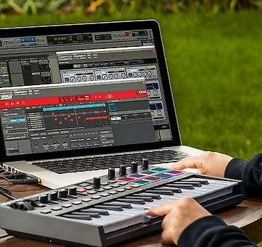Klavişli alətlər: №: 15012 Məhsulun adı: MIDI nəzarətçi M-Audio Oxygen Pro Mini Brend — 2