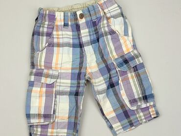 spodnie w kratę dla chłopca: Spodnie 3/4 Next, 7 lat, Bawełna, stan - Bardzo dobry