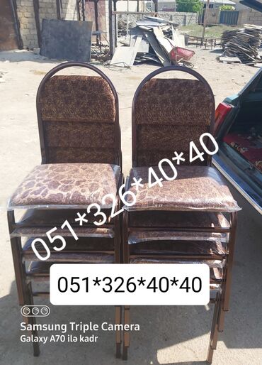 Stullar: Stul stol istenilen Rengde Parcadan ve Kojadan tek ve Komplekt Wekilde — 2