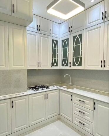 Sifarişlə mətbəx mebeli: Mətbəx mebeli – sifarişlə hazırlanır - Standart hündürlükdə — 9