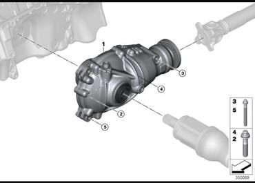 редуктор х5: Передний редуктор BMW 2017 г., Б/у, Оригинал, США