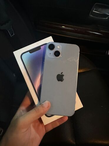 IPhone 14, 128 ГБ, Голубой, Face ID