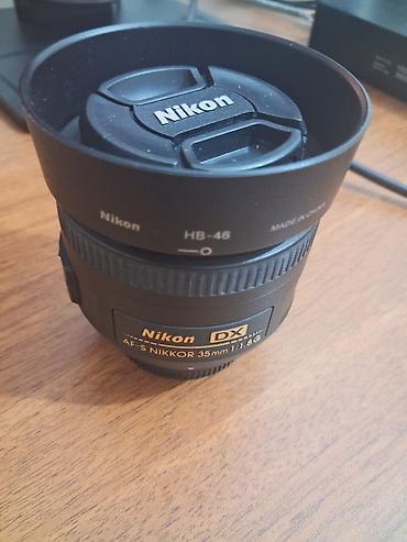 fləş: Nikon D7500 +35mm +85mm +140mm +Shtativ +Fleş +Sumka, ela veziyetde — 2