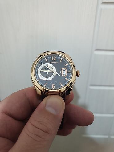 Qol saatları: "Citizen" orijinal qol saatı. 950 $ alınıb. Tam təzədir. Mexanikadır — 9