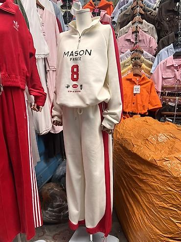 водолазы: Спортивный костюм “MASON PRNCE” с номером 8 - Комплект: свитшот на — 4