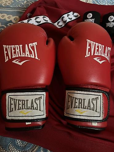 лыжные формы: Набор для бокса/кикбоксинга: - Боксерские перчатки Everlast, красные — 2
