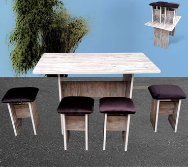 стол со стульями б у: Комплект стол и стулья Кухонный, Новый
