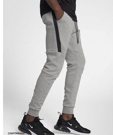мужские брюки nike: Брюки M (EU 38), цвет - Серый