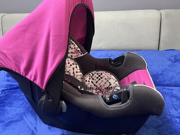 детское автокресло isofix: Автокресло, цвет - Розовый, Б/у