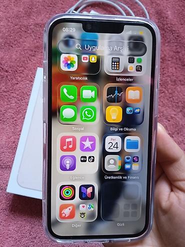 pink iphone: IPhone 13, 128 GB, Çəhrayı, Face ID — 5