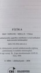 Testlər: Test kitabları — 8