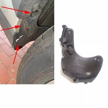 подкрылки фит: Дөңгөлөк жааларын коргугуч Комплект Toyota, 2020 г., Жаңы, Аналог