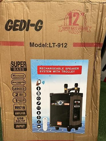 hoco eq34 plus: Портативная акустическая система GEDI‑G LT‑912 Основные — 5
