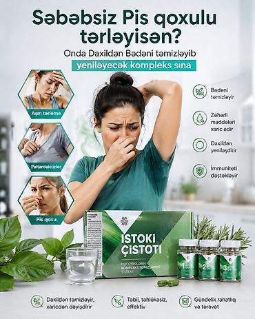collagen 3 in 1: ISTOKİ ÇİSTOTİ – Hüceyrələrin Kompleks Təmizlənmə Sistemi Məhsulun — 1