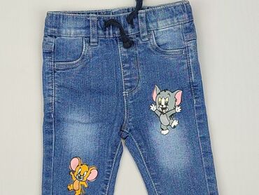 Spodnie jeansowe, 3-6 m, stan - Dobry