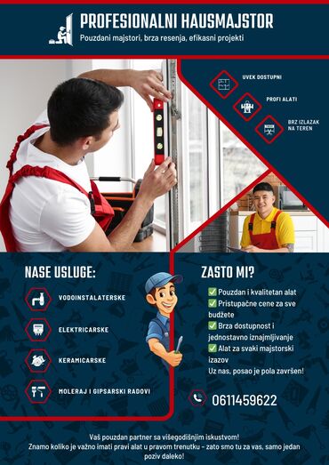 Usluge u domaćinstvu: Usluga: Iznajmljivanje profesionalnih mašina za izvlačenje vlage – — 23